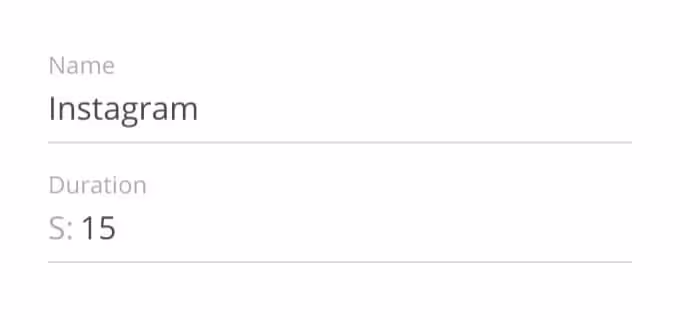 duration of displaying one post