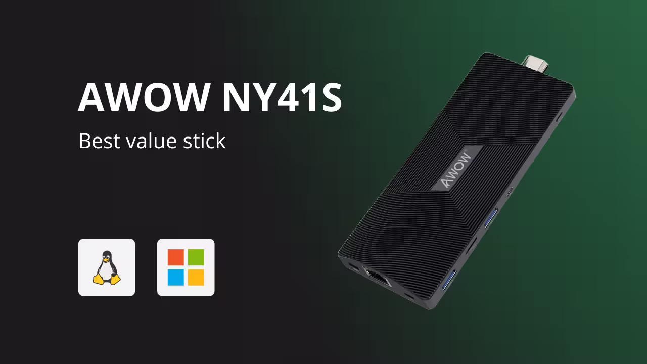 AWOW NY41S - Best value stick