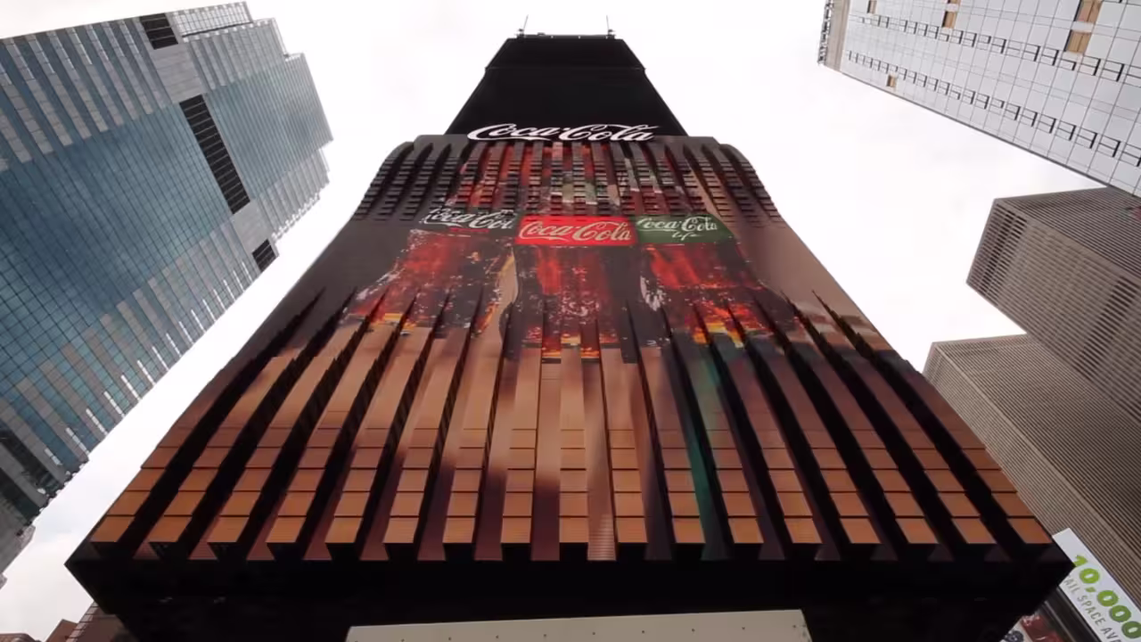 Coca-Cola – Robotic Billboard