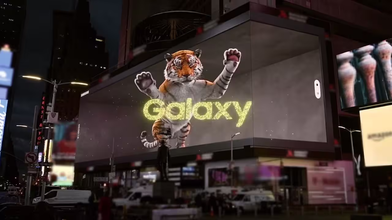 Samsung – Galaxy "Tiger in the City"