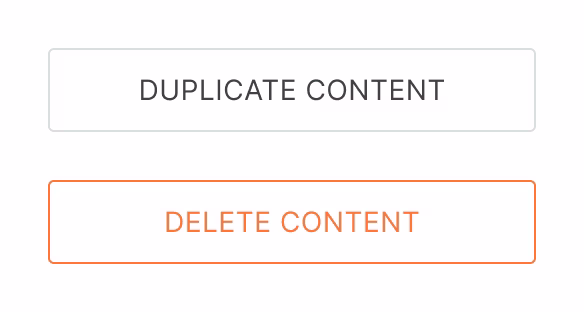 Duplicate & Delete content
