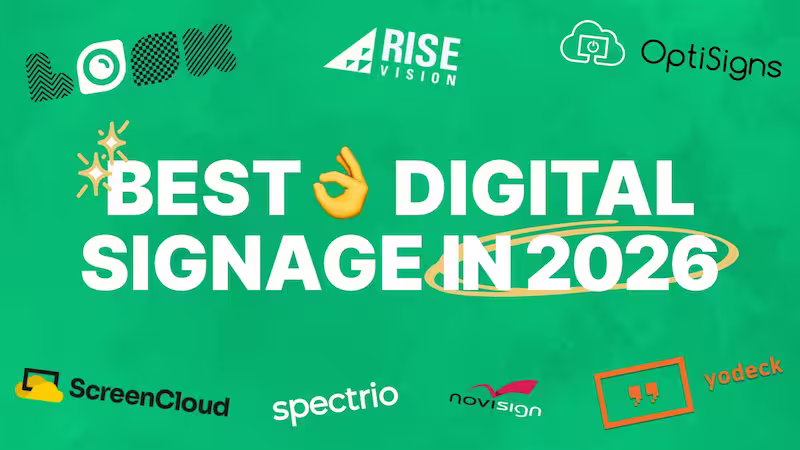 20 Leading Digital Signage Companies Worldwide