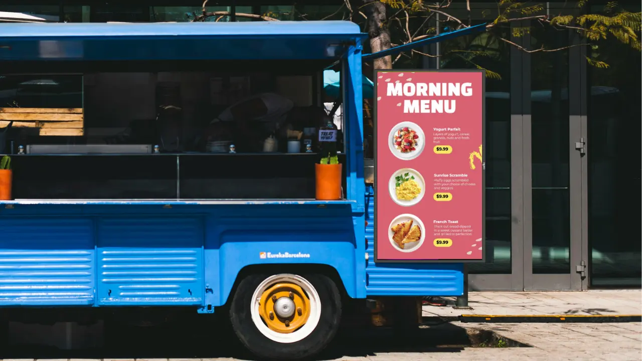 How to Easily Create a Digital Menu for a Food Truck?