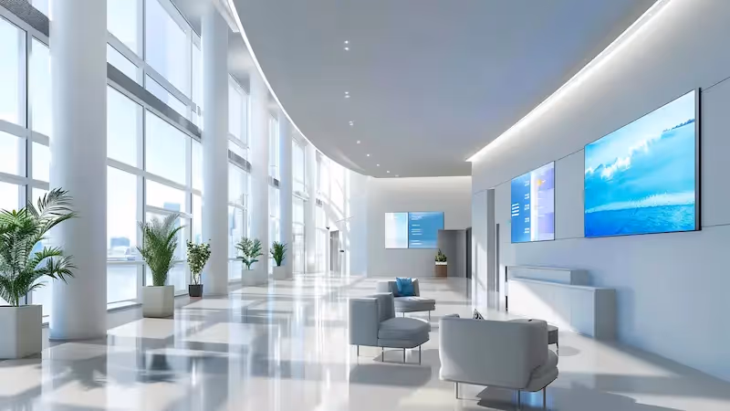 Effective Digital Signage Strategies for Office Lobbies with Look DS