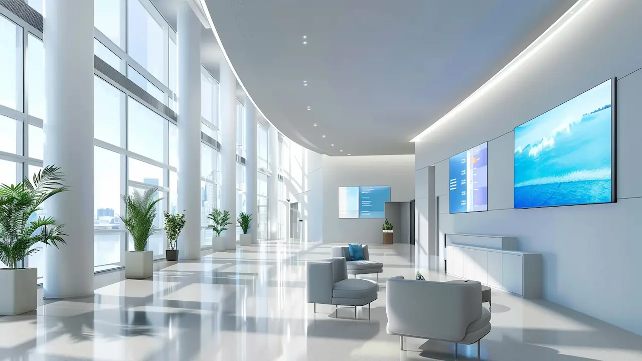 Effective Digital Signage Strategies for Office Lobbies with Look DS