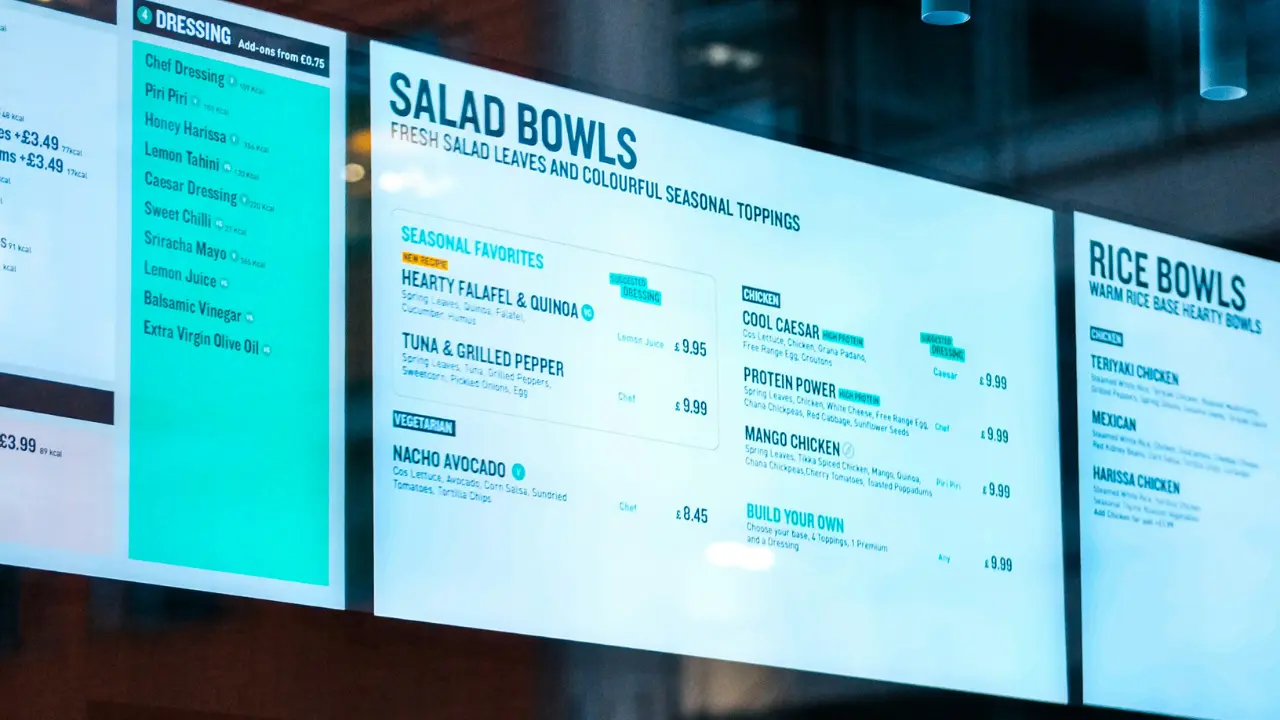Digital Signage Systems: Opportunities for Cafes, Bars, and Restaurants