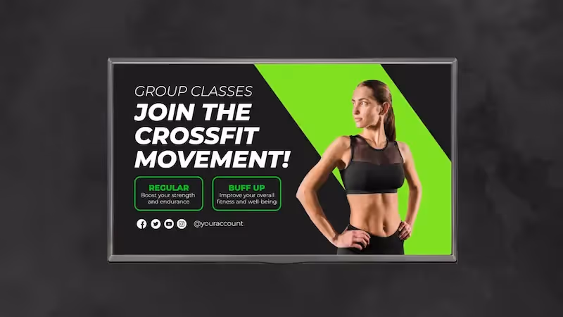 Enhancing Gym Engagement: Top Digital Signage Content Ideas