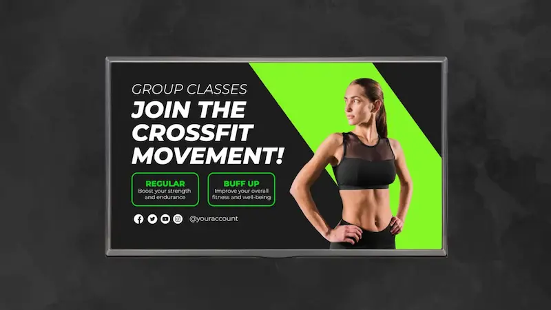Enhancing Gym Engagement: Top Digital Signage Content Ideas