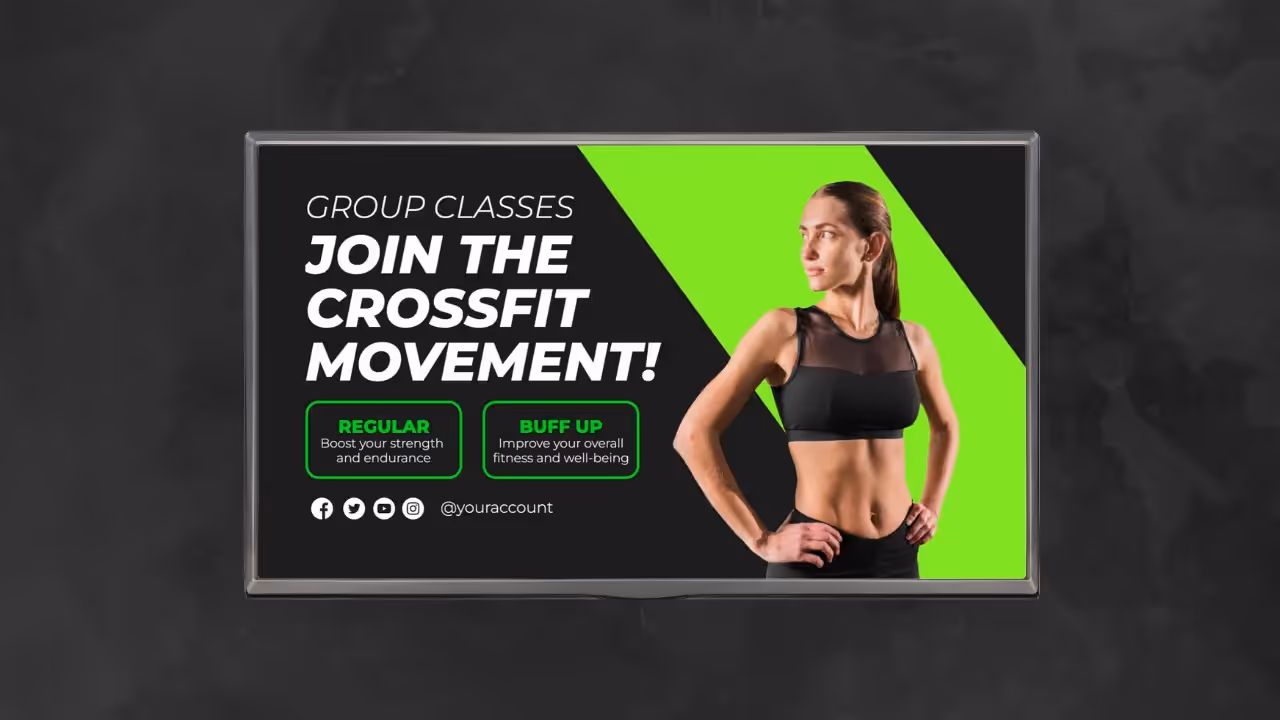 Enhancing Gym Engagement: Top Digital Signage Content Ideas