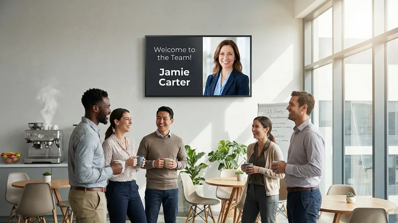 Employee Recognition Ideas With Digital Signage