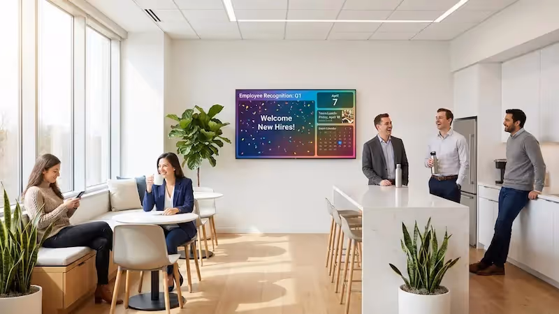 Measuring Breakroom Digital Signage Engagement