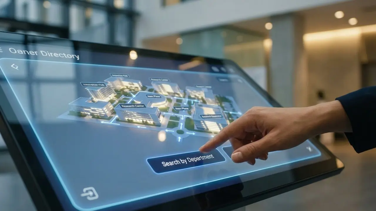 Increase Lobby Directory UX Using Digital Signage