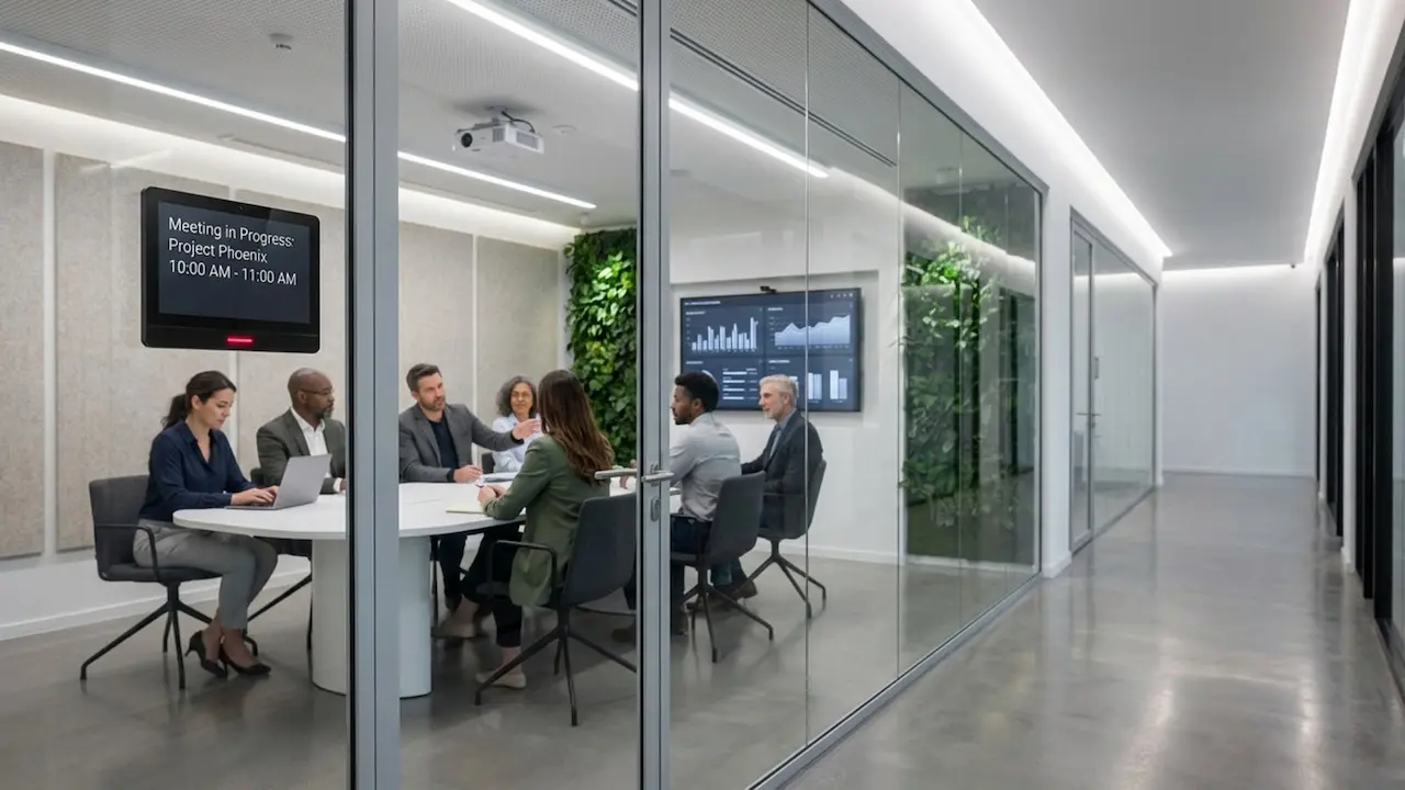 Using Digital Signage For Conference Room Booking