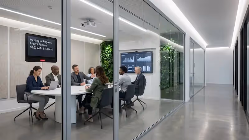Using Digital Signage For Conference Room Booking