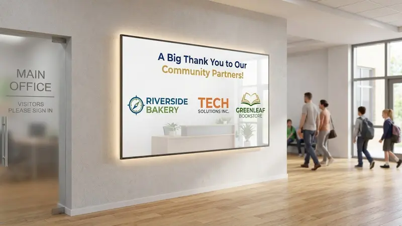 Digital Signage in Schools: A Smart Tool for Fundraising Success