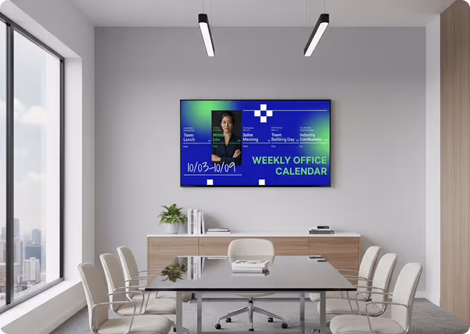 Best Digital Signage Software for Meeting & Conference Rooms