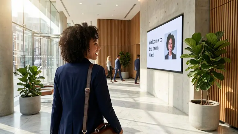 How Digital Signage Enhance HR Onboarding: A Complete Guide