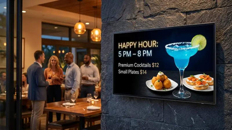 How Digital Signage Transforms the Resort Guest Journey