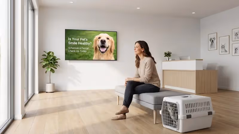 Sharing Pet Care Tips Effectively With Digital Signage