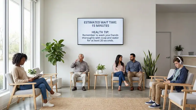 How Clinics Can Use Digital Signage While Protecting Patient Privacy