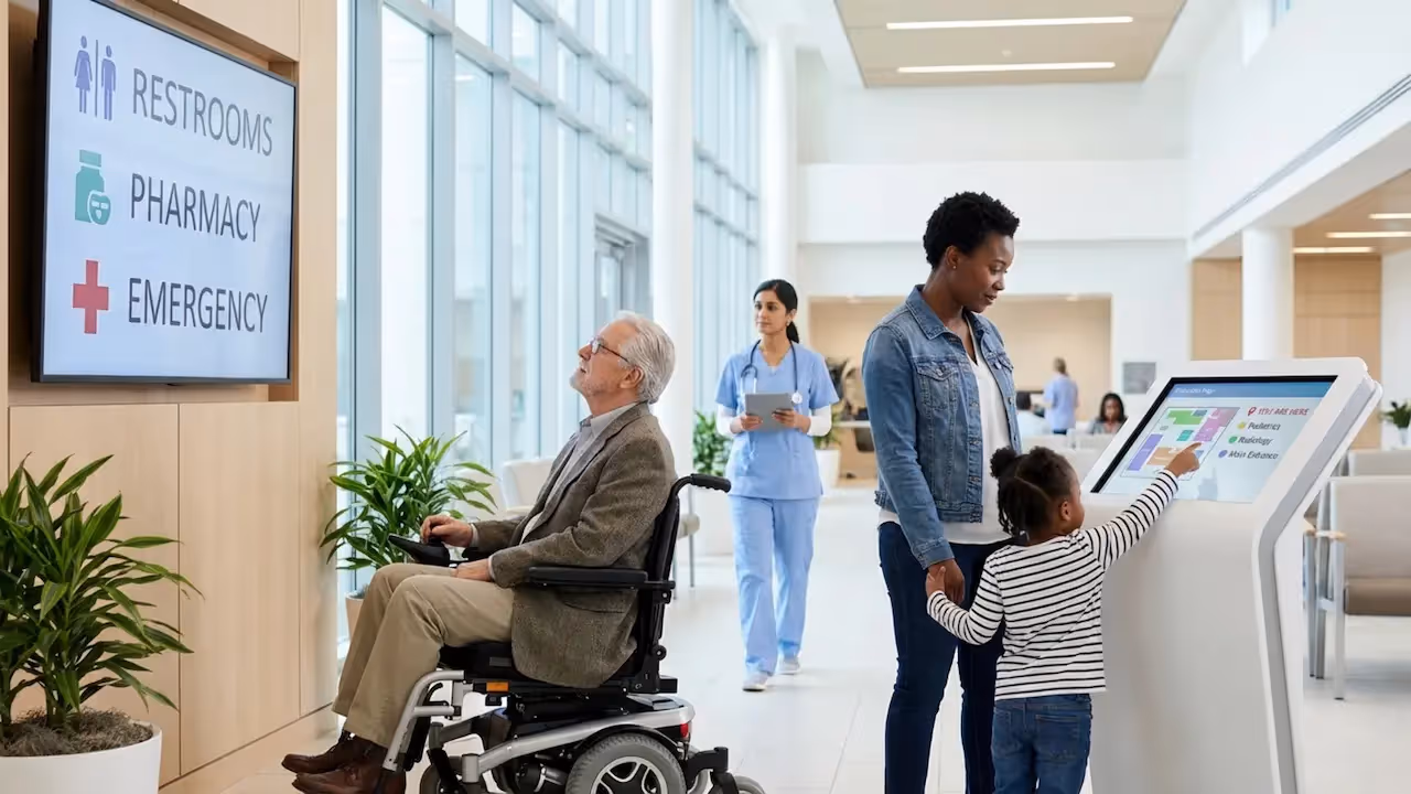 Accessibility in Healthcare Digital Signage