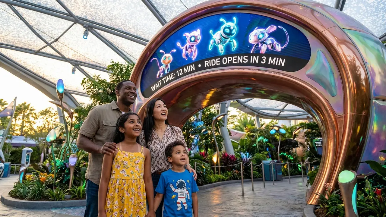 Theme Park Queue Ideas With Digital Signage