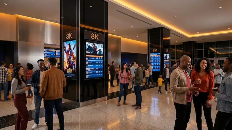 A Digital Signage Strategy for Cinema Lobbies