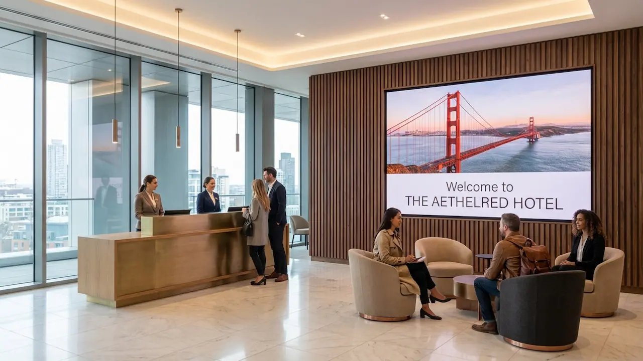 Hotel Digital Signage Templates You Can Use