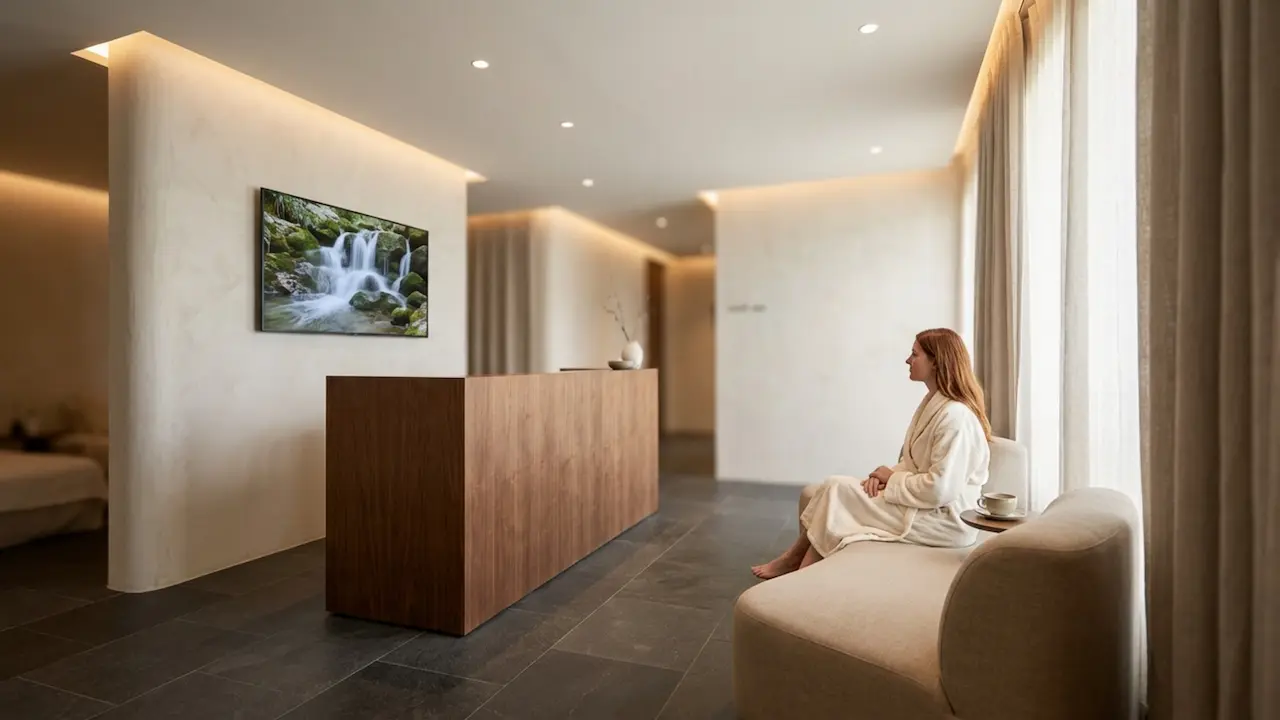 Spa Ambience Rules for Digital Signage