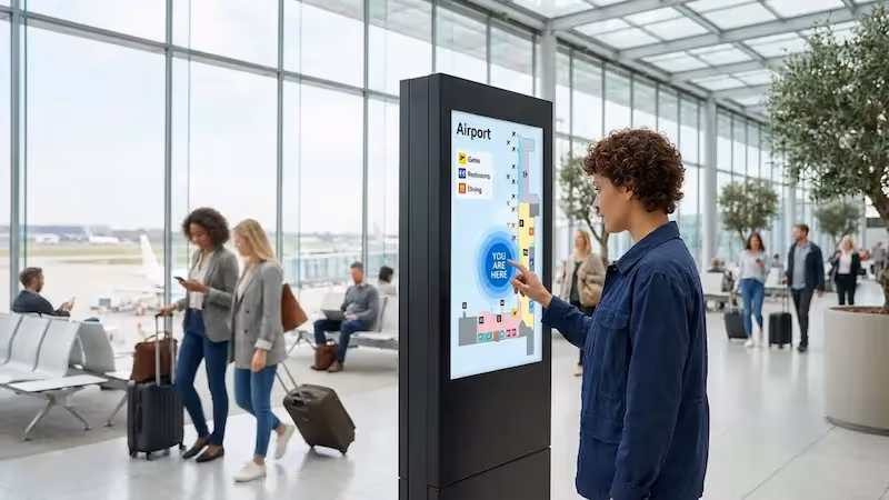 Venue Wayfinding With Digital Signage