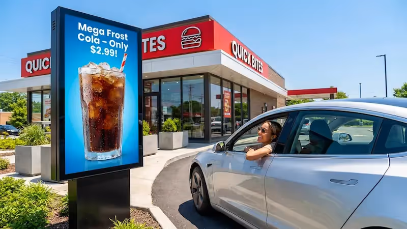 Drive-Thru Dayparting With Digital Signage