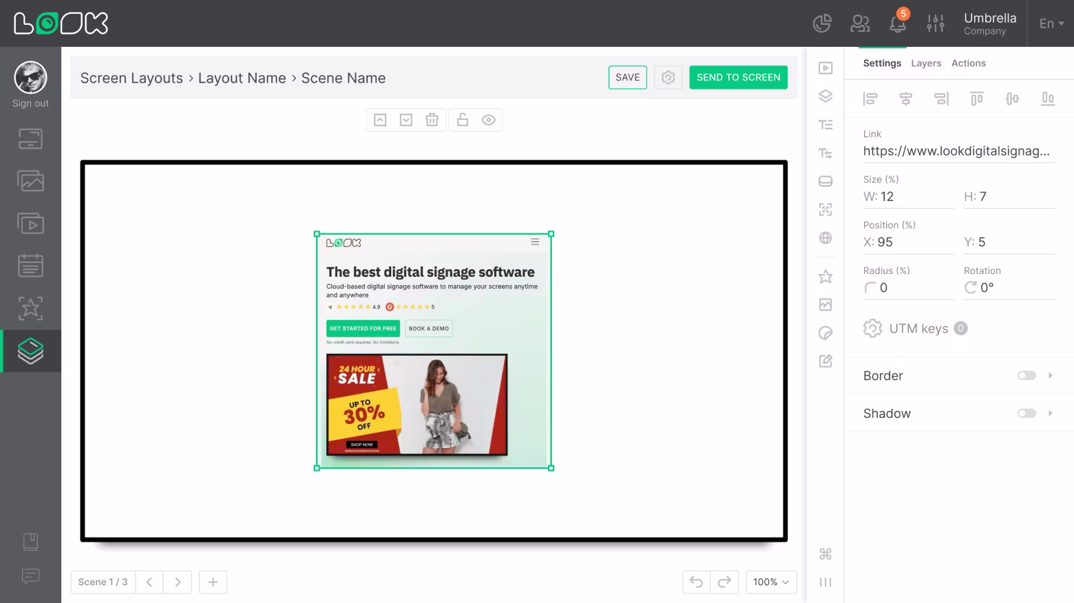 Web widget
