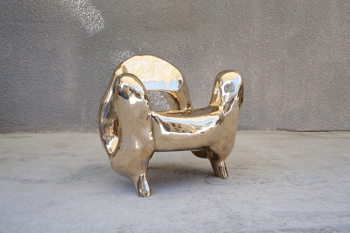 Volumetric Tripod Chair