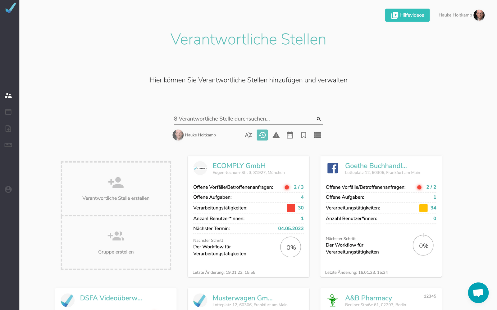 ECOMPLY - Das Betriebssystem für Datenschutzexpert*innen