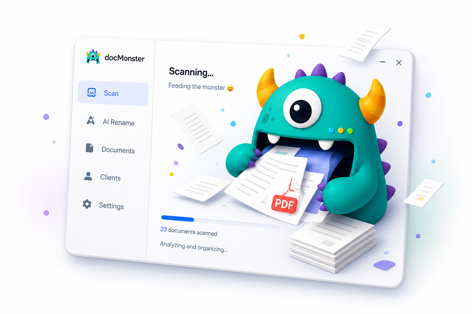 docMonster mascot