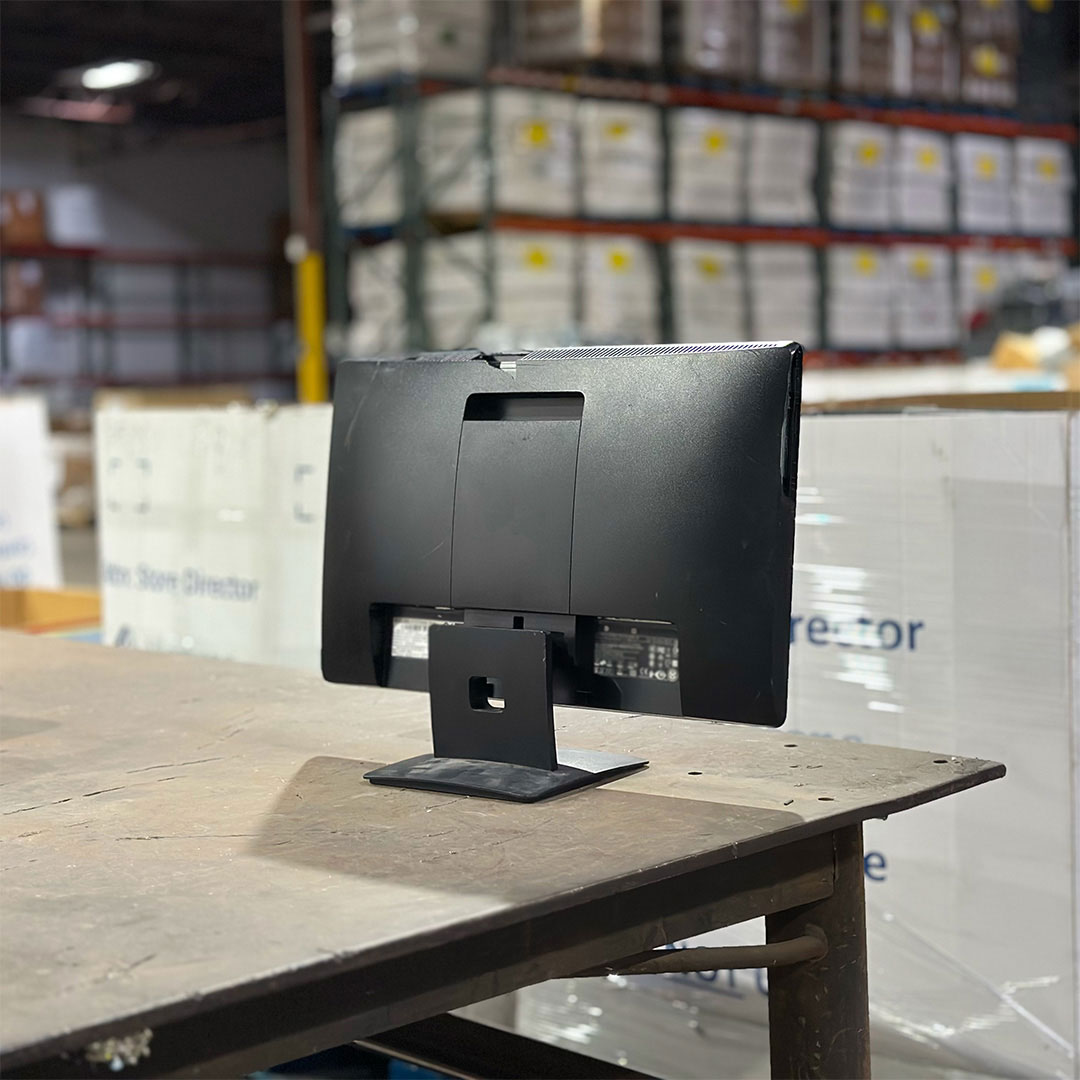 Old computer monitor ready to be recycled