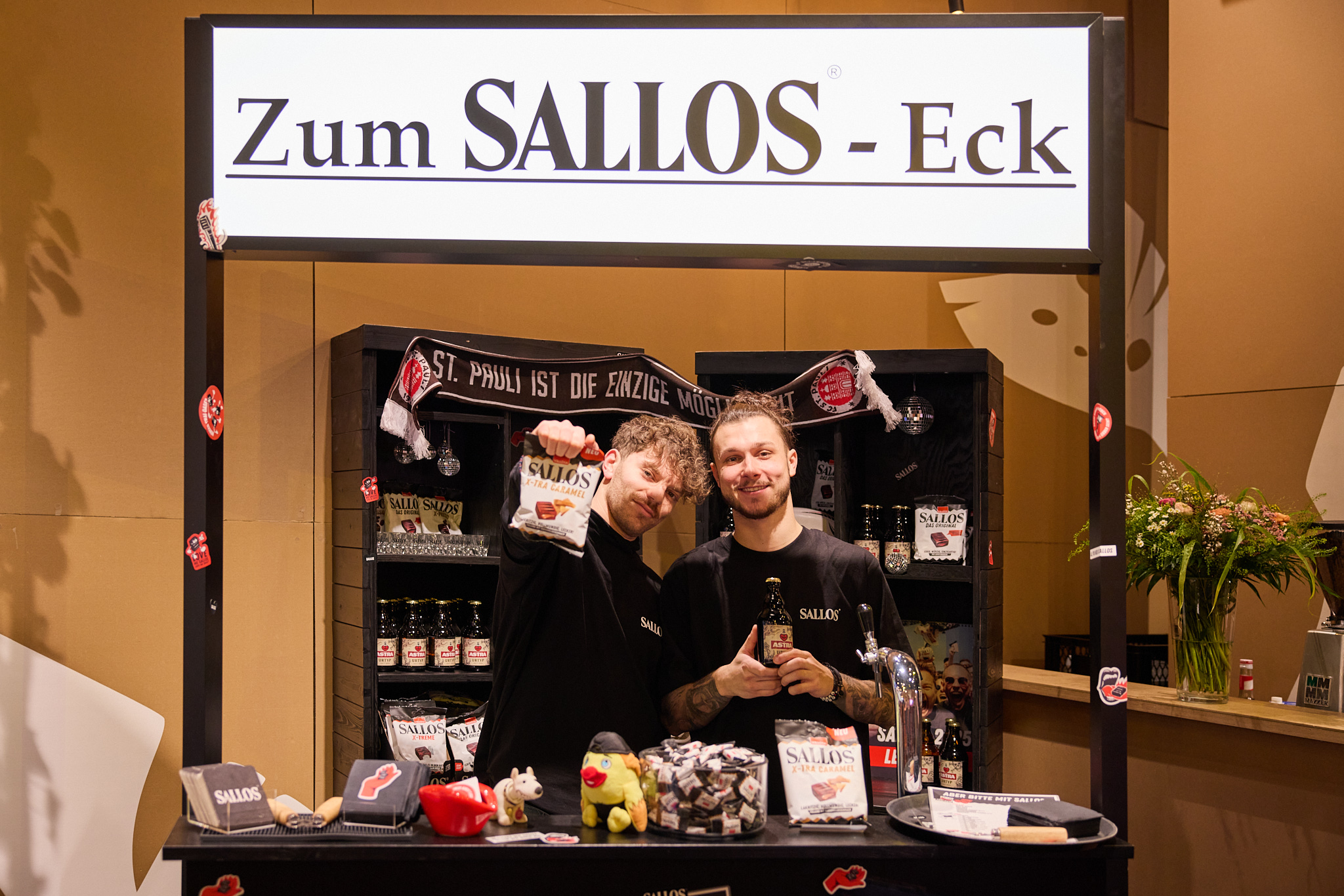 Sallos-Produkte in Szene gesetzt – Architekturfotografie des Markenbereichs.