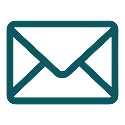 Icono de un sobre, simboliza un mail