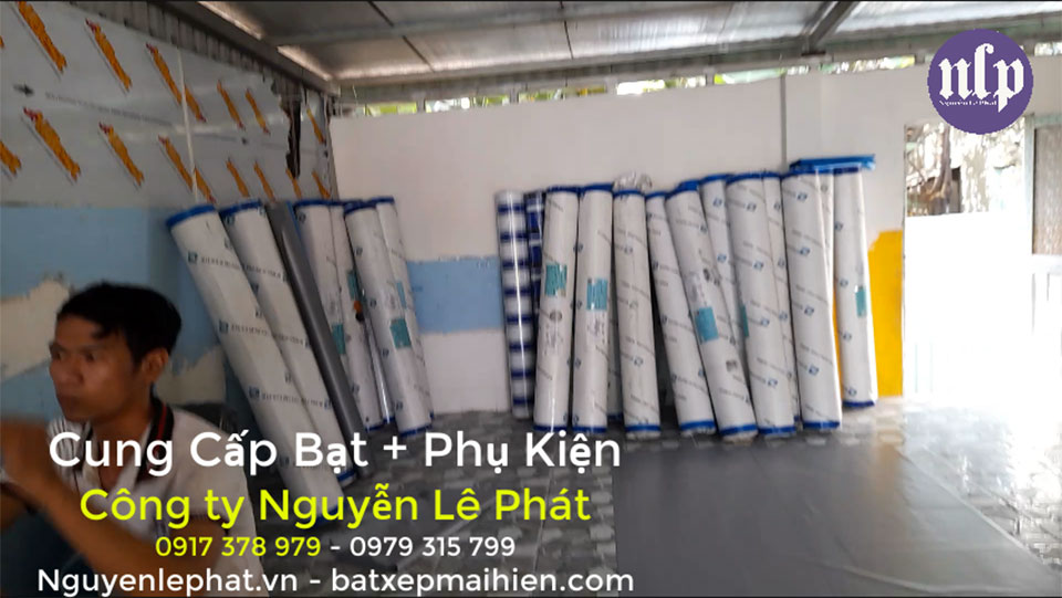  Bạt Mái Xếp Che Nắng Theo Yêu Cầu tại Tây Ninh