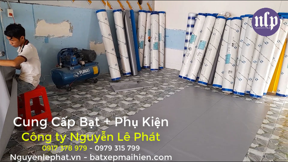 May Ép Bạt Mái Hiên