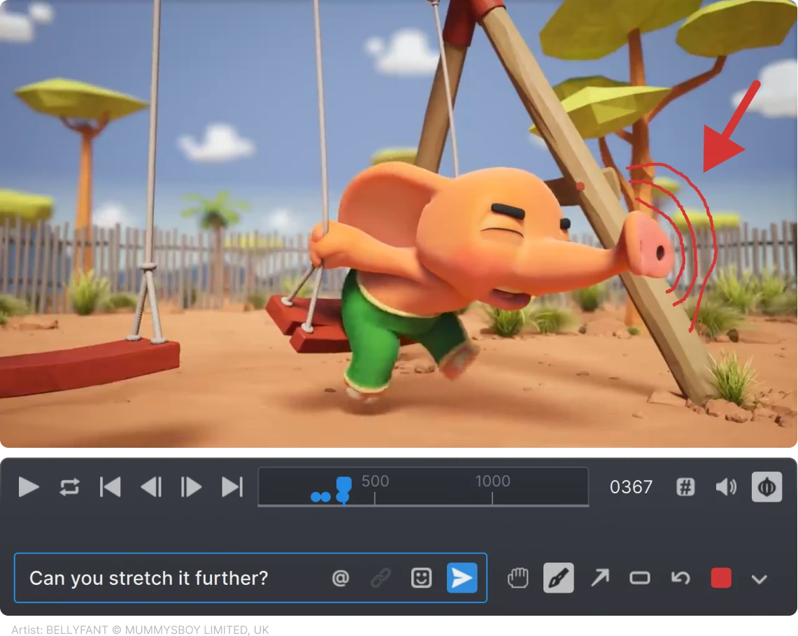 Daily reviews on video, images and 3D models in Anchorpoint