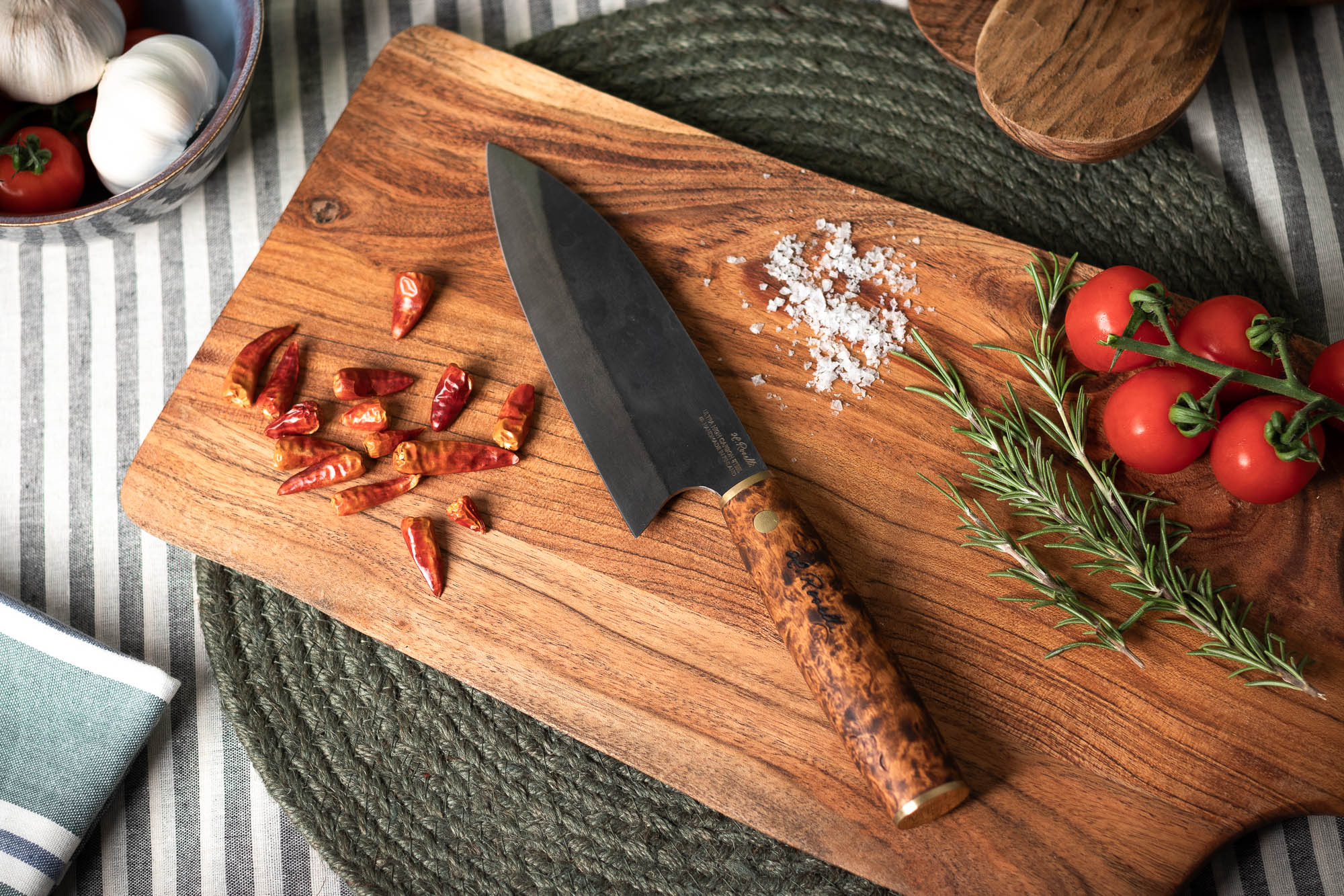 Santoku Knife, UHC by Roselli