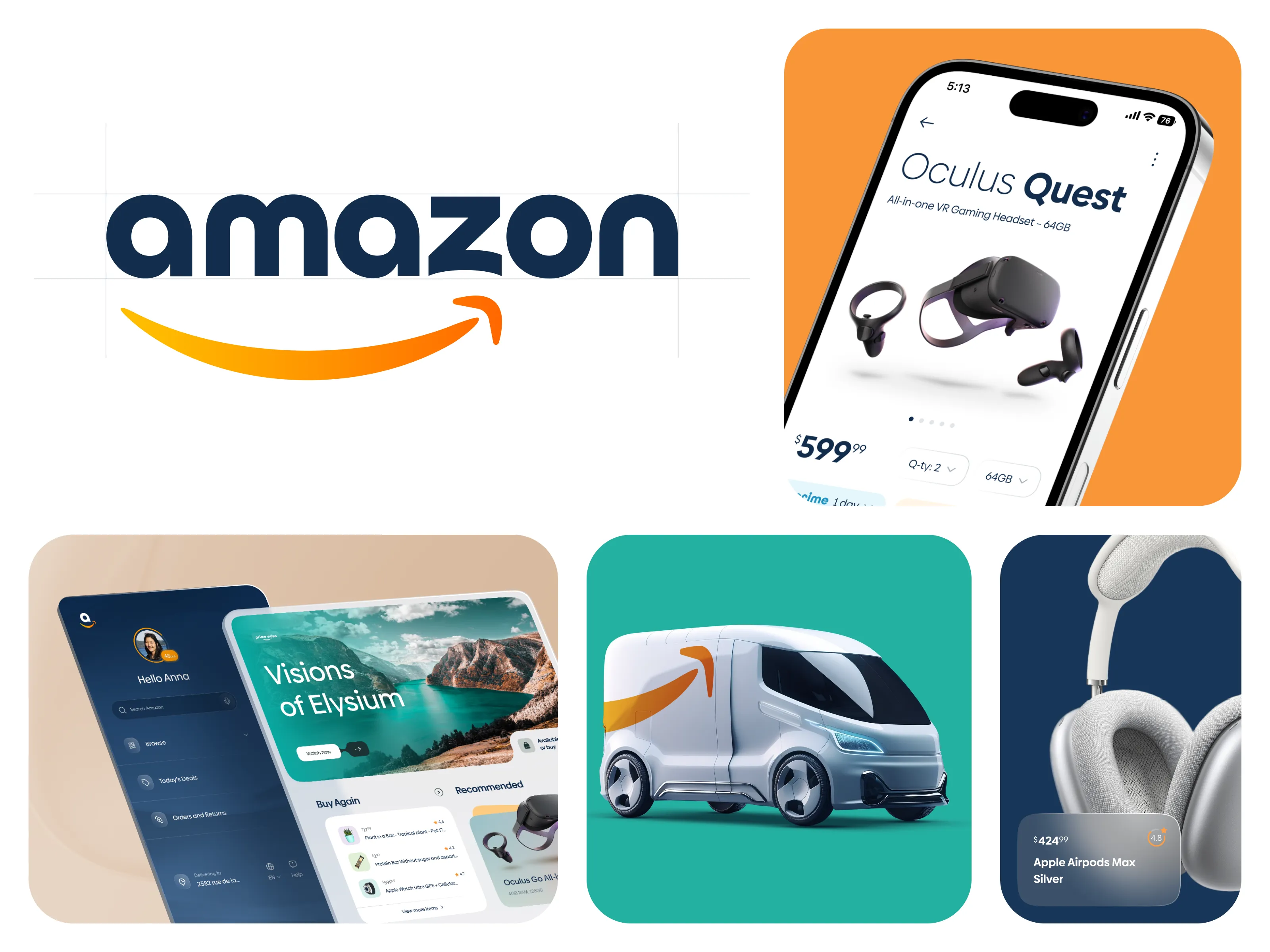 Reimagining Amazon’s  Visual Identity