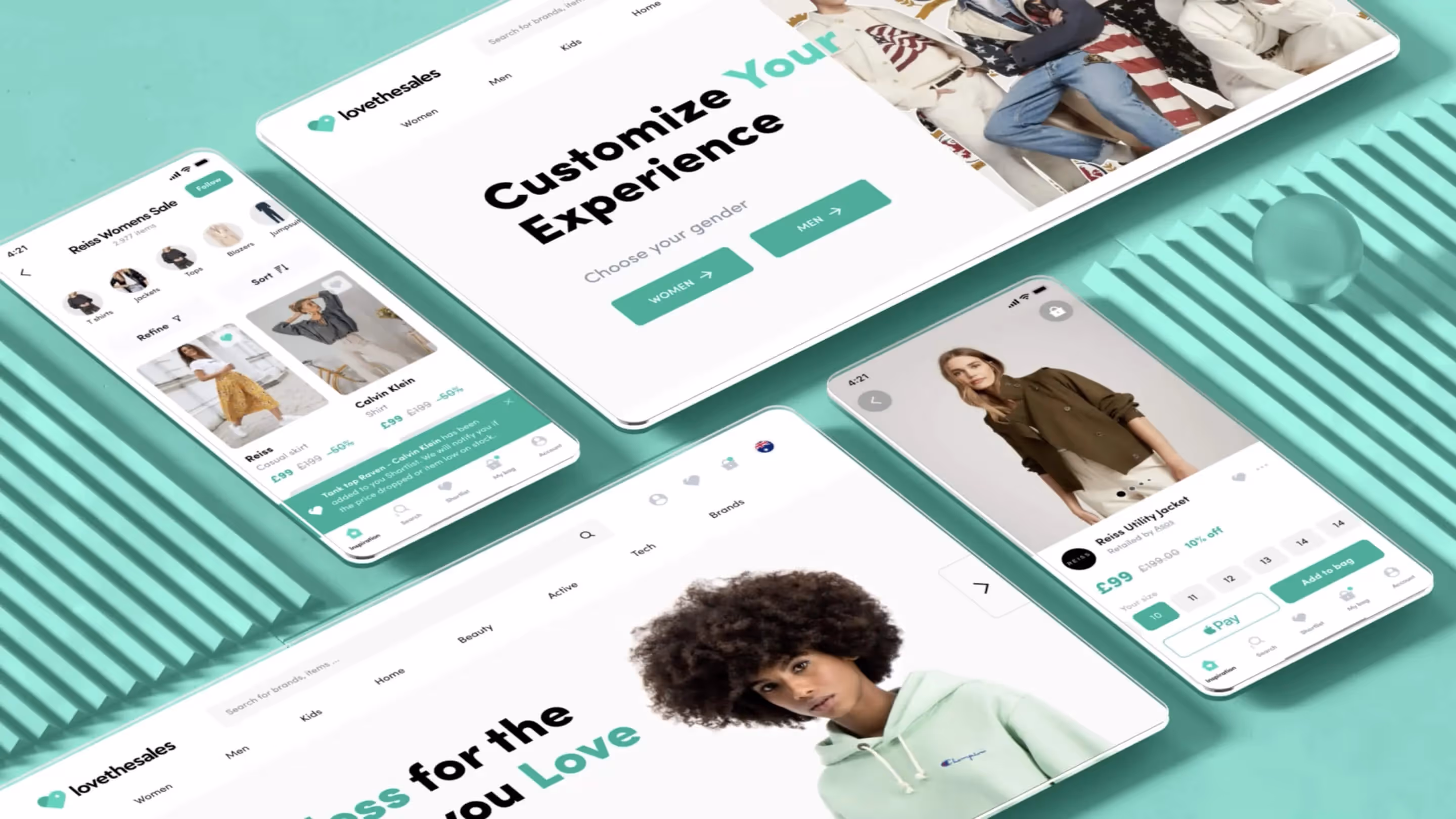  A visual representation of exemplary responsive eCommerce websites, demonstrating optimal functionality across various devices.