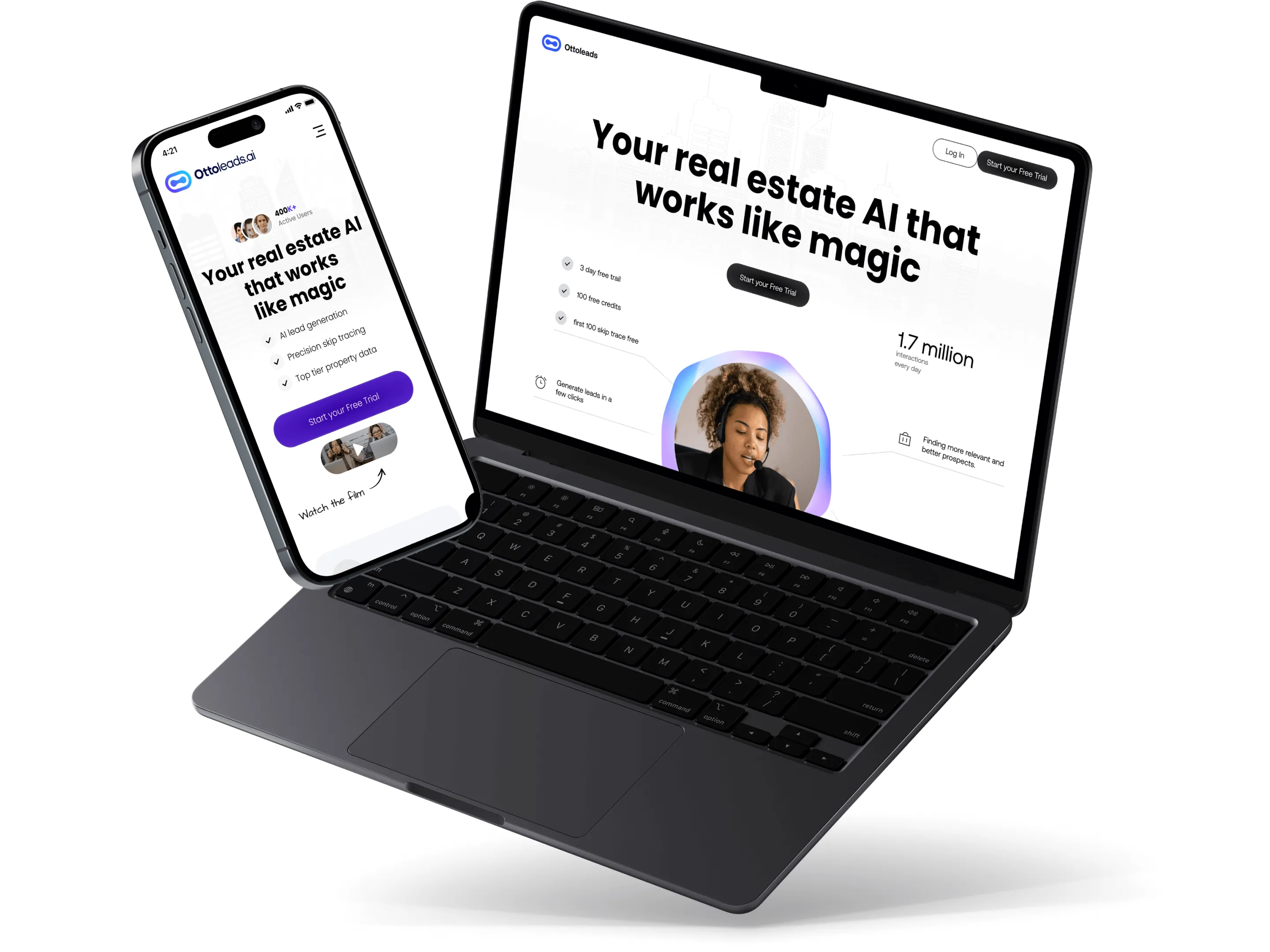 Une conception de site Web immobilier moderne comprenant des listes de propriétés, une fonctionnalité de recherche et une navigation conviviale.