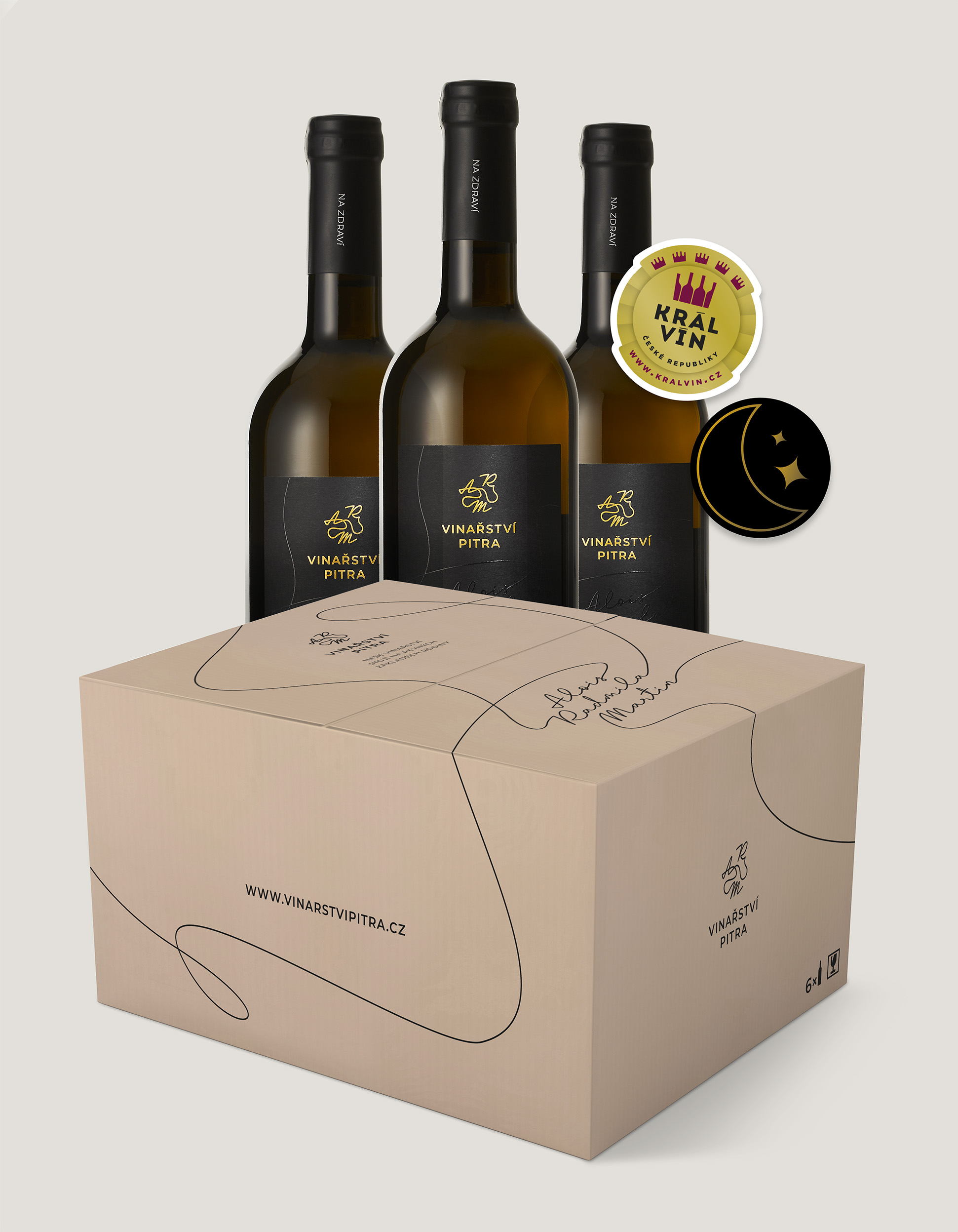 Krabice vín pro dva