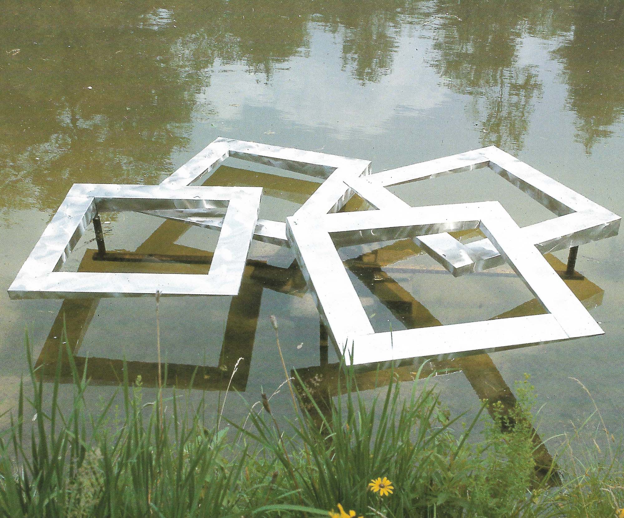 Four Open Squares Horizontal Gyratory Tapered (1984) 