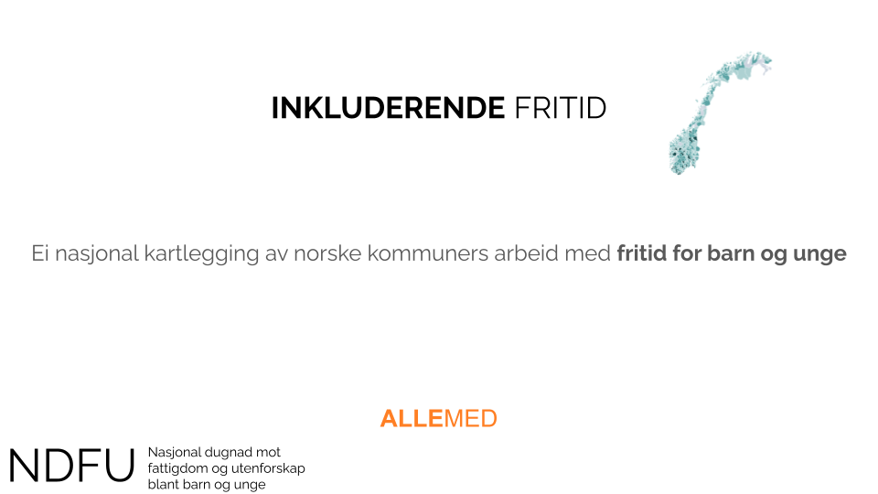Bilde av et kart med ulike grønnfarger som indikerer kommunens innsats for realiseringen av fritidserklæringen.