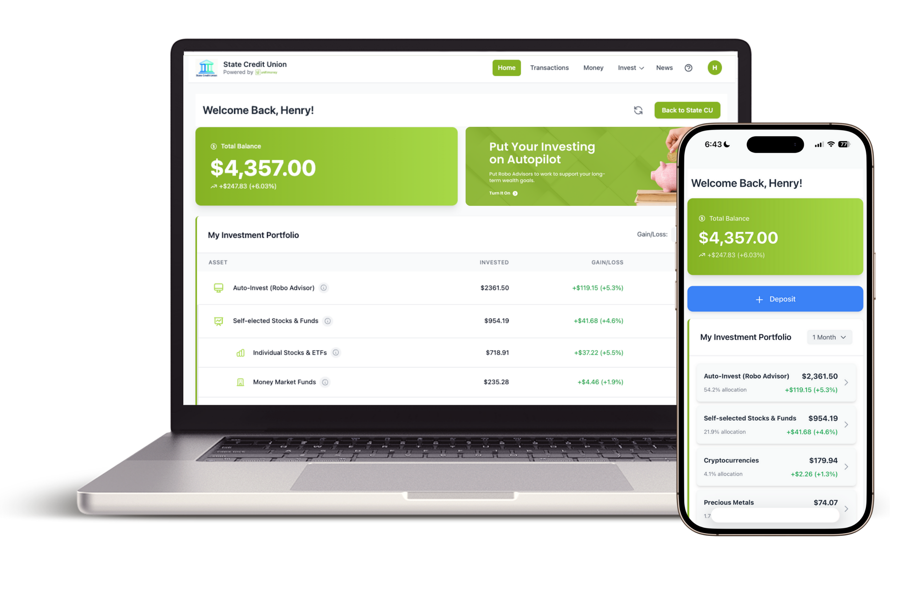 Your partner in digital wealth management