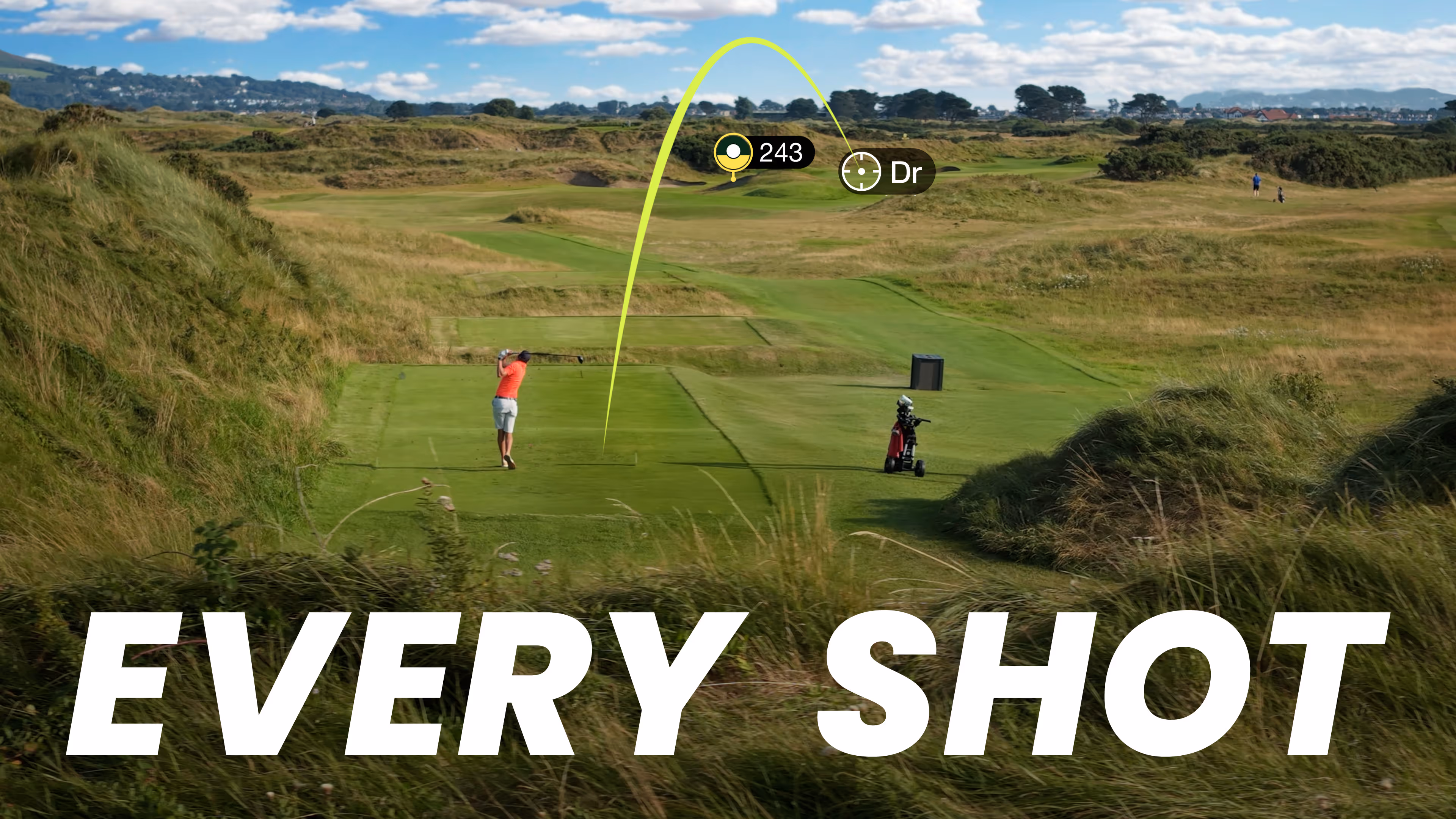youtube thumbnail of ireland golf course saying every shot